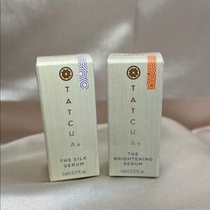 TATCHA Travel Size Lot THE SILK + BRIGHTENING SERUM 5mL/0.17oz